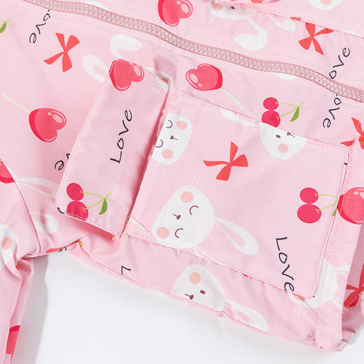 贝贝怡儿童冲锋衣加绒冬装2024新款男童户外三合一防水外套登山服ZB3DS052 商品图7