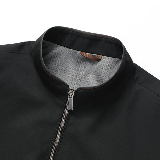 【DLS】大依优型大码立领夹克外套加肥加大肥佬休闲上衣男士胖子 商品图9