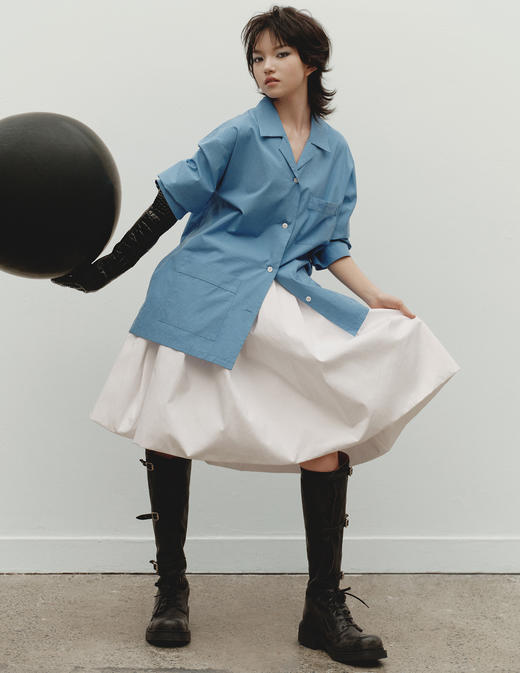 现货 THS 10.14-限时 缪家 秋冬秀场款 帅气机车风复古长靴 短靴 4色 BZ1210 商品图3