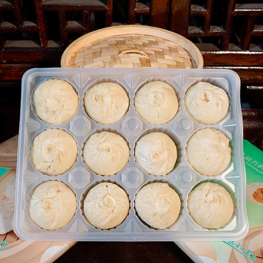 手工野生松茸跑山黑猪肉小笼包 商品图1