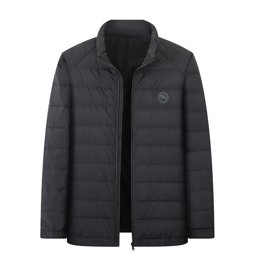 【新款DGD】大依优型大码薄款立领羽绒服夹克外套休闲胖子大码男休闲宽松加肥加大上衣 商品图2