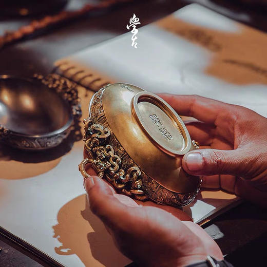 学古|龙溪·武 雪茄缸配雪茄托家用客厅茶室办公室烟灰缸收藏陈列 商品图1