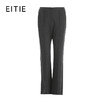 EITIE爱特爱冬季新款精致简约深灰色高腰显瘦直筒毛呢休闲裤8005705 商品缩略图6