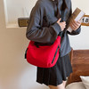 「四色可选！复古个性单肩包」新款休闲通勤大容量托特包时尚简约斜挎包箱包 商品缩略图2