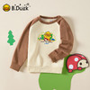B.Duck小黄鸭童装春秋圆领卫衣男女童插肩袖110-160 BF3508908 商品缩略图4