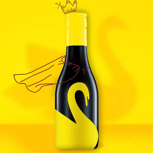 露仙格·黄天鹅干红葡萄酒箱装 187ml*6瓶 果香浓郁 口感醇厚 商品图1