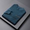 【100%羊毛】【新款DPS】大依优型大码男装羊毛衫100%绵羊毛针织衫打底线衣套头纯色上衣男士胖子 商品缩略图8