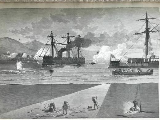 41*29cm！1877年下半年 伦敦新闻画报 数百幅版画插图 真皮精装8开 商品图12