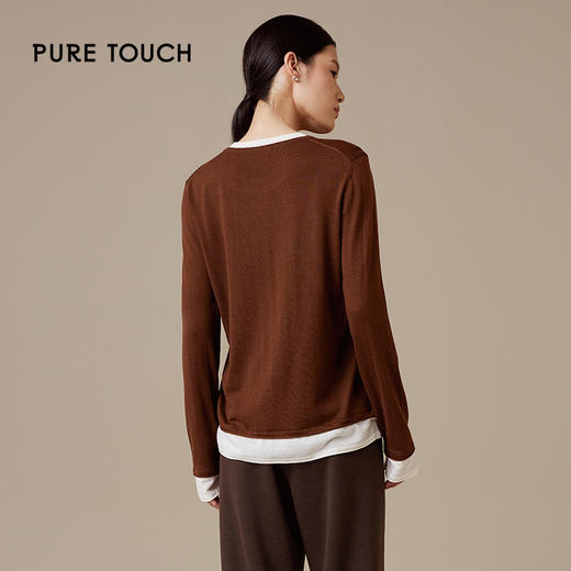 pure touch女士针织薄款打底衫1302244426 商品图7