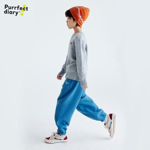 fx-【奥粒绒上学神裤】儿童字母印花卫裤 PDK2423 商品图1