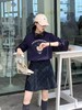 浮生八记/24B076/复古常春藤经典格纹短裙前后两穿羊毛半裙 商品缩略图2