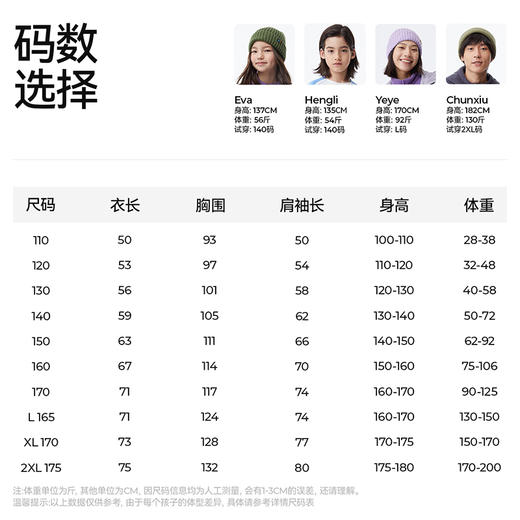 【品牌优选】【羲之爱鹅亲子款连帽棉服】森林棠2024冬款儿童科技棉连帽外套60852402 商品图4