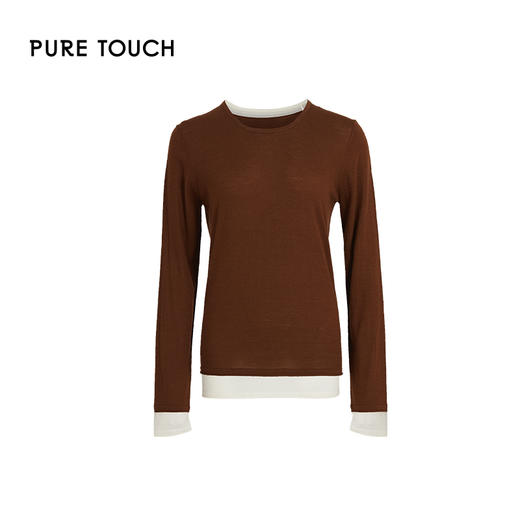 pure touch女士针织薄款打底衫1302244426 商品图9