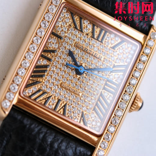 卡地亚 CARTIER  坦克系列 女士机械腕表 机芯精准耐用 商品图2