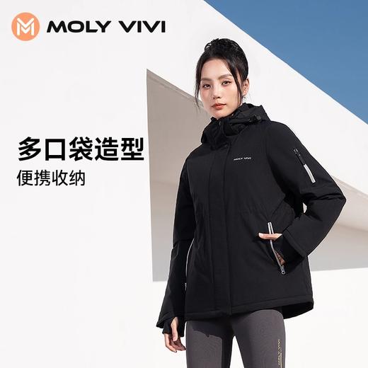 4楼MOLYVIVI抽绳软壳棉服MLLJ23205 吊牌价559 折后447 商品图0