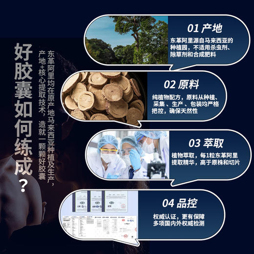 澳门熊延堂 久力牌系列 东革阿里胶囊60粒/瓶 【保税仓发货】 商品图2