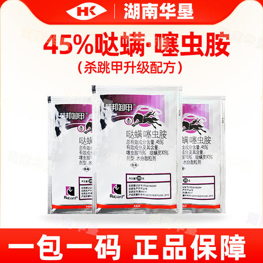 荣邦卸甲45%哒螨灵噻虫胺黄条跳甲专用杀虫剂高含量大厂生产正品 商品图3