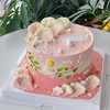 【粉色海洋】歌中的那片浪漫海洋-水果夹心生日蛋糕 商品缩略图0