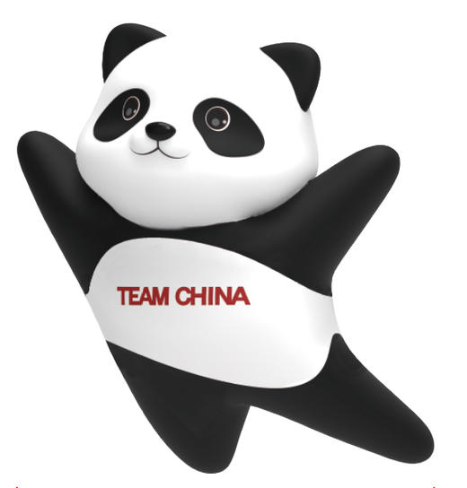 TEAM CHINA熊猫基础款立体徽章 商品图0