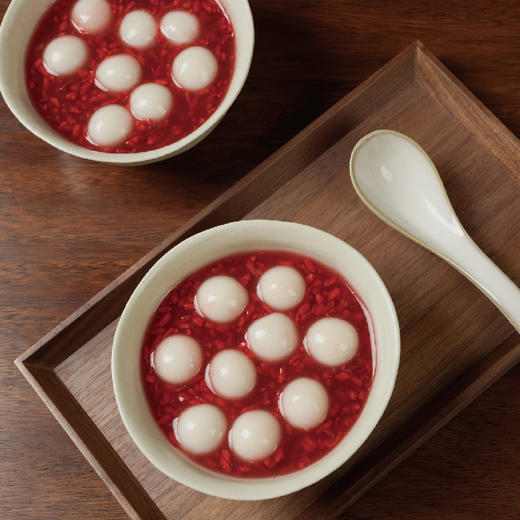 【缸鸭狗】福圆子 红曲酒酿圆子核桃羹215g*2袋 商品图3