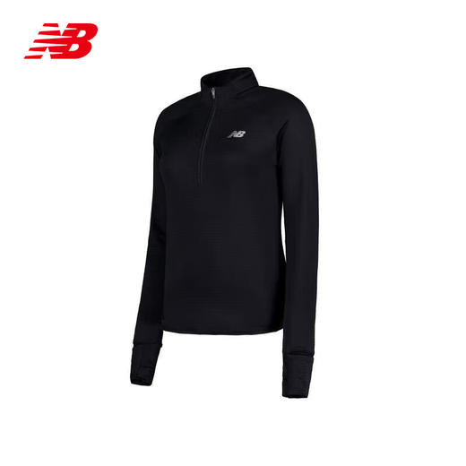 NEW BALANCE/NB Athletics Heat Grid Half Zip女款舒适运动时尚简约卫衣 商品图0