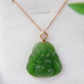 和田玉-碧玉佛公