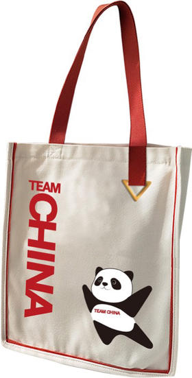 TEAM CHINA熊猫基础款大容量环保袋