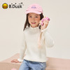 B.Duck小黄鸭童装纯色花边毛衣冬季女童修身上衣105-150 FF5512027 商品缩略图4