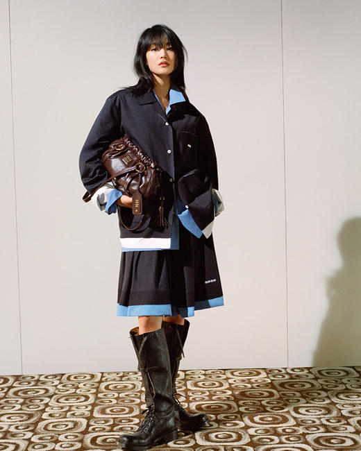 现货 THS 10.14-限时 缪家 秋冬秀场款 帅气机车风复古长靴 短靴 4色 BZ1210 商品图1