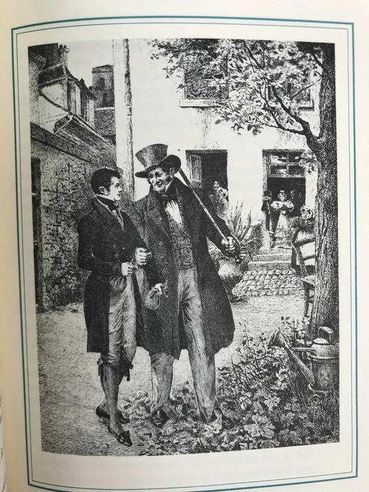 限量版！巴尔扎克《高老头》 配多幅经典插图 豪华皮装18开 商品图6