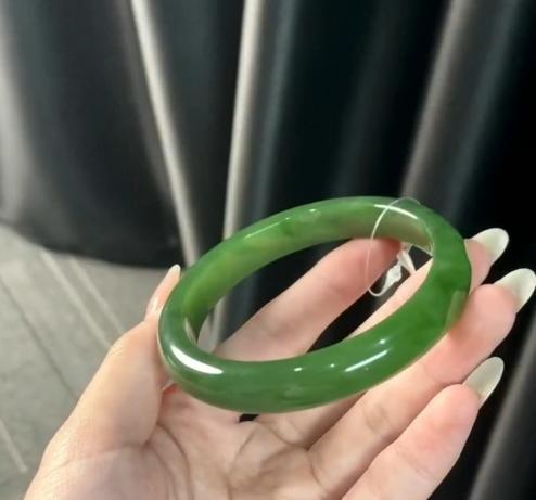 和田玉碧玉手镯 商品图0