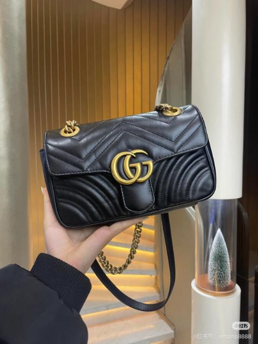 海扣 gucci马蒙22 斜跨包 商品图6