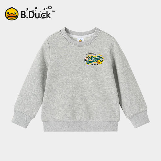 B.Duck小黄鸭童装圆领卫衣春春秋男童时尚休闲童装潮105-150 BF3508955 商品图3