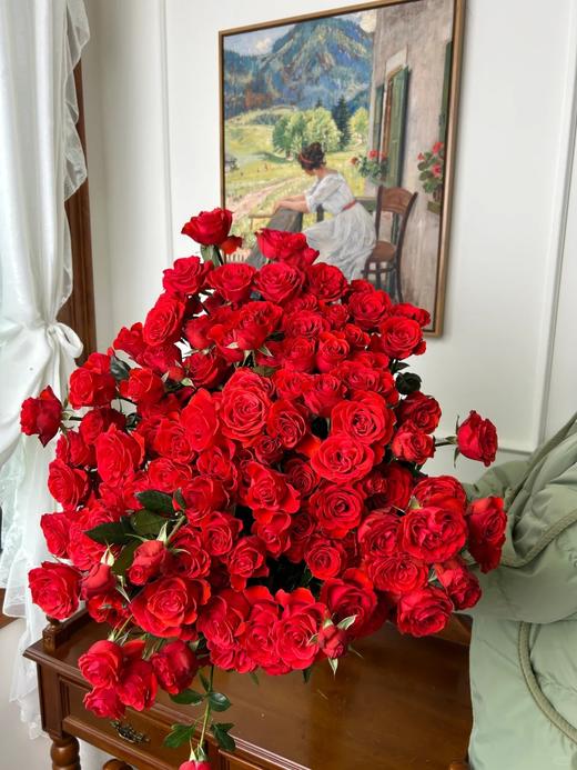 同城甄选精品花材霓虹泡泡多头玫瑰10支 商品图3