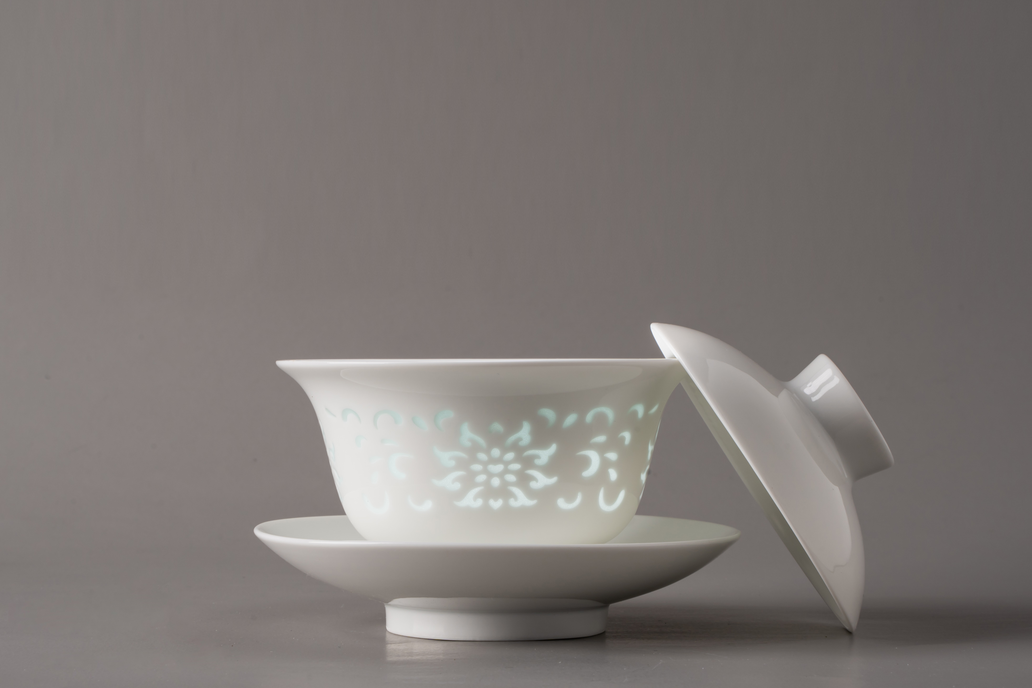 【二级微瑕】富玉茶壶-盖碗 100元2只装选项拍下请备注款式（无备注随机安排）