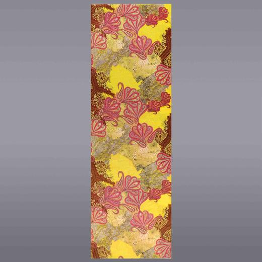 桑蚕丝金纺澳毛双面围巾 商品图3