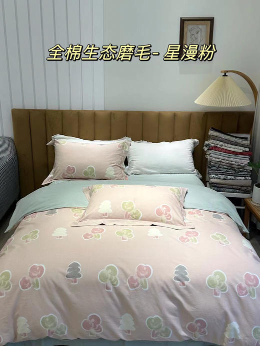 LSN165180全棉磨毛印花四件套 商品图6