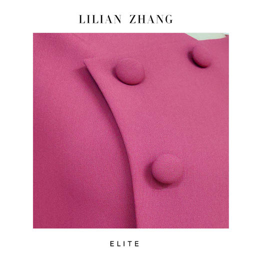 E——“定制”—「东方意蕴」——“中式老钱”——复古风胭脂粉连衣裙 2401161 商品图1