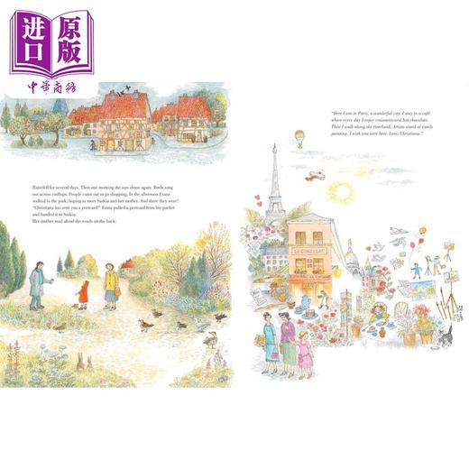 【中商原版】希望你在这里 Bernadette Watts Wish You Were Here 英文原版 儿童绘本故事图画书 精装 进口童书读物 4-8岁 商品图2