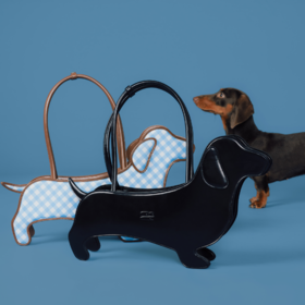 可爱腊肠狗包包