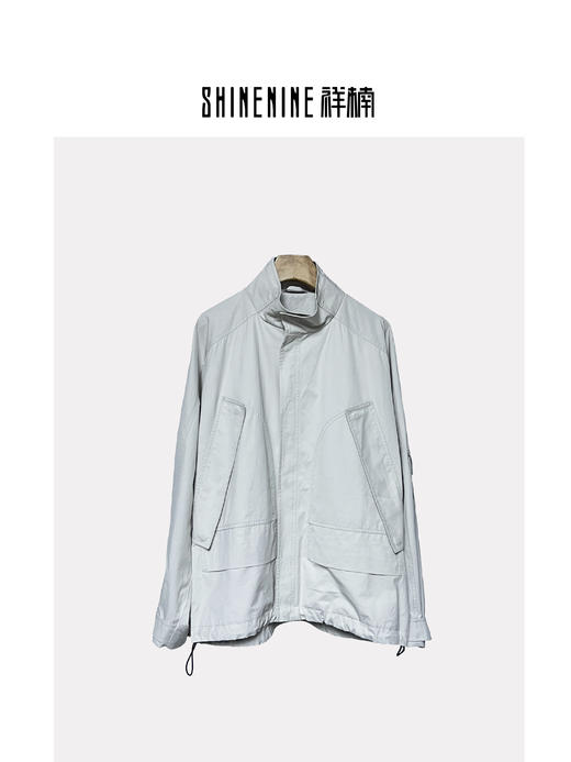 331672855纯色工装夹克 商品图0