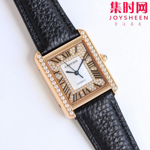 卡地亚 CARTIER  坦克系列 女士机械腕表 机芯精准耐用 商品图4