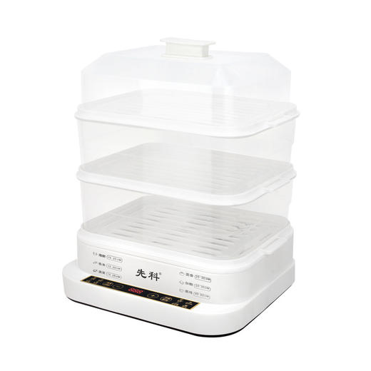 【蒸煮鲜炖❗️多功能三层电蒸锅】家用多功能大容量智能蒸笼蒸箱蒸菜包子蒸汽锅礼品新年礼盒年货礼盒 商品图3