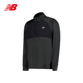 NEW BALANCE/NB Athletics Heat Grid 1/2 Zip男款舒适运动时尚简约卫衣