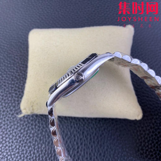 C厂劳力士日志型41mm 黑盘钻面 3235机 五珠链 904L钢 男士腕表 商品图5