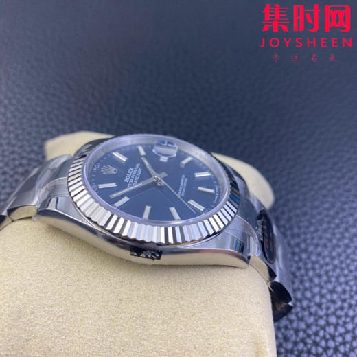 C厂劳力士日志型41mm 蓝色盘 3235机 三珠链 904L钢 男士腕表 商品图3