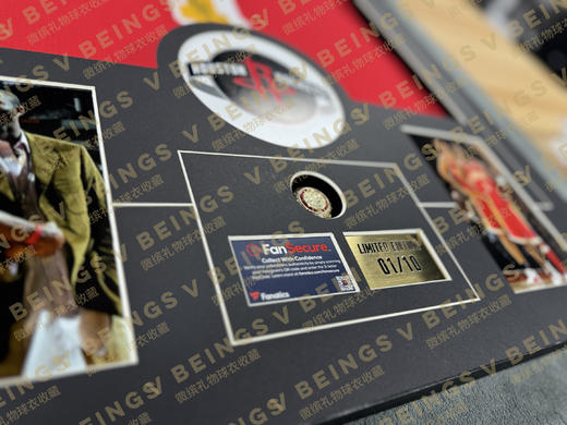 麦迪 火箭队1号红黄色亲签加签 “GIFT FOR YOU” 全球限量10件 微缤礼物独家发售 商品图4