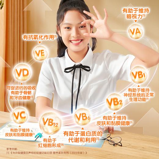 汤臣倍健 多种维生素咀嚼片青少年型（11-17岁适用）超级飞侠装 商品图5