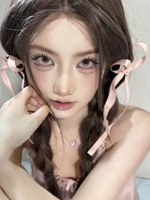 Kira Fairy（kirafairy）半年抛美瞳 月兔公主  直径14.2mm着色13.5mm 商品图2