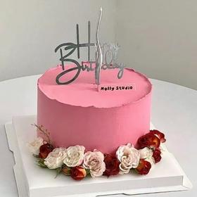 【情有独钟】鲜花创意定制蛋糕